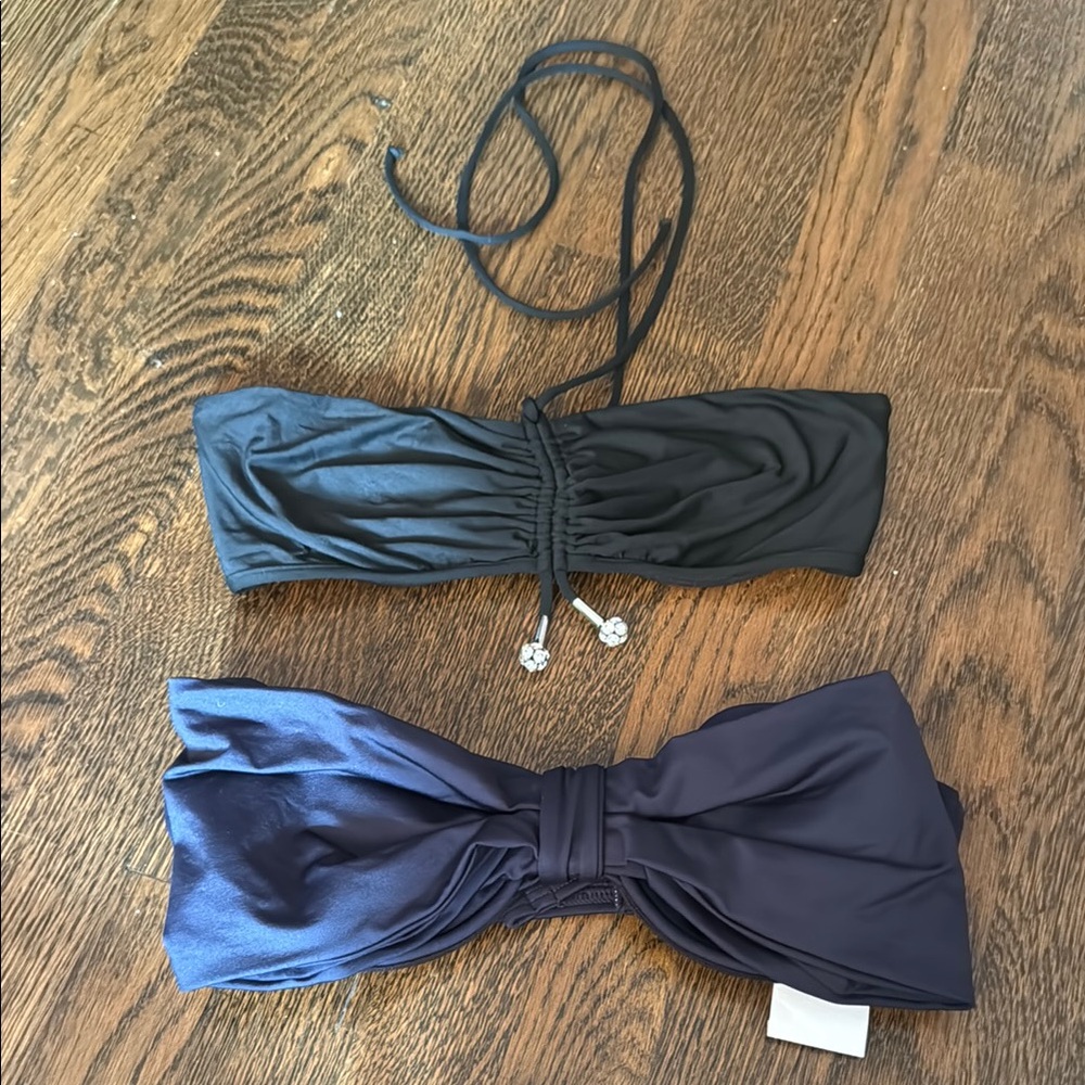 Bandeau bikini tops